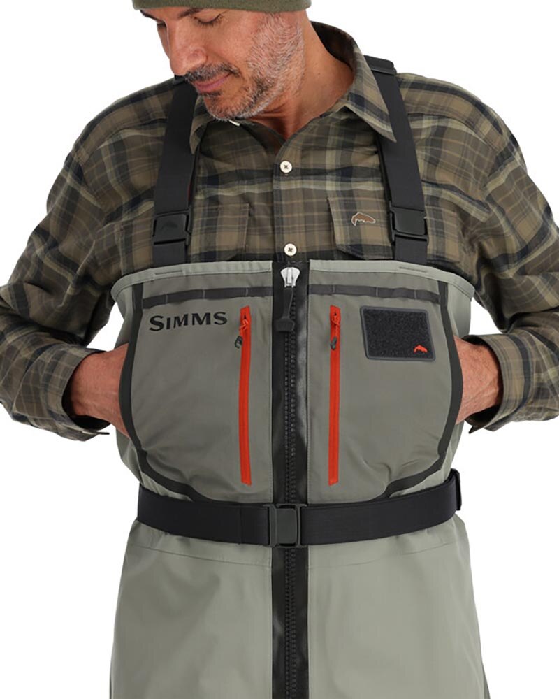 Simms Freestone Z Stockingfoot Wader Men's in Smoke